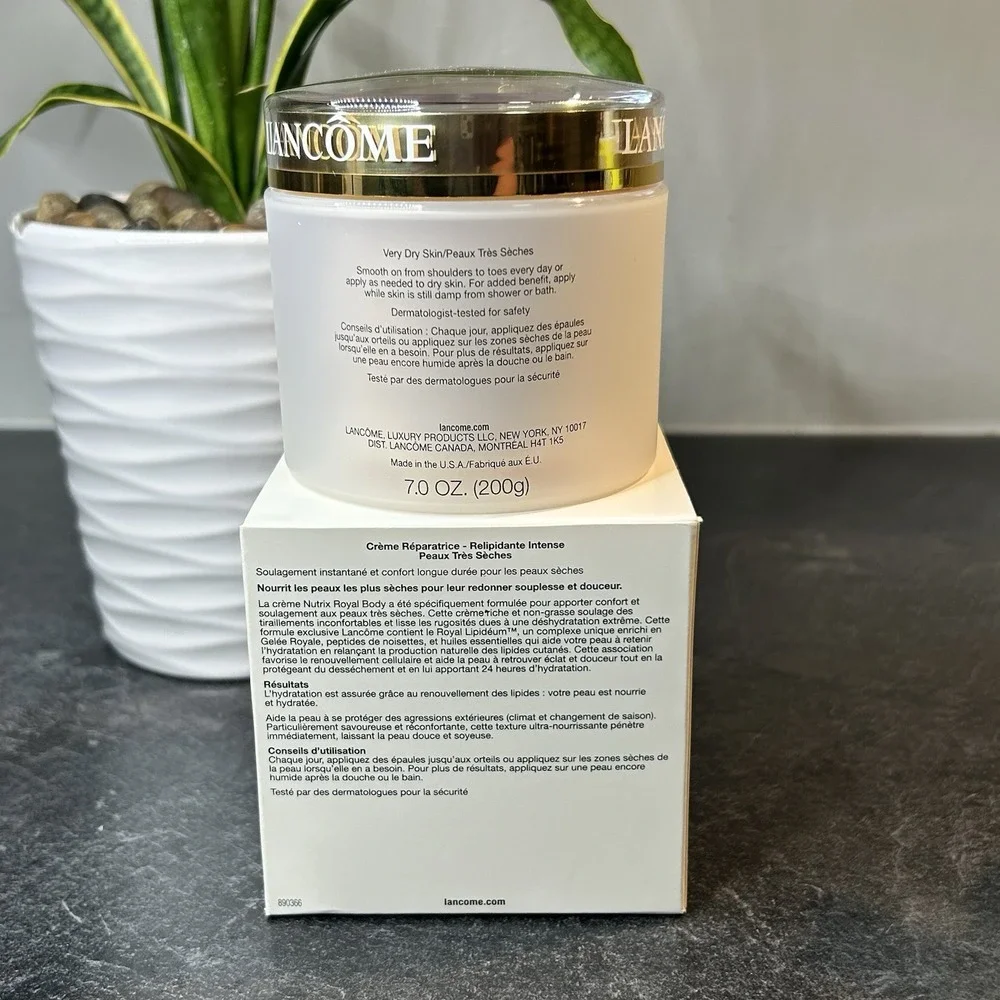 NEW Lancome Nutrix Royal Body Intense Lipid Repair Cream 7 oz DISCONTINUED‎